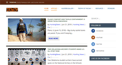 Desktop Screenshot of huntinginsider.com